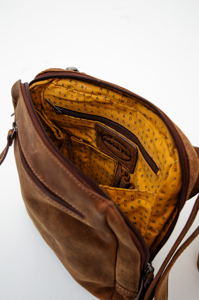 Premium Buffalo Leather Bag by Adrian Klis 2595 - Durable & Stylish Handbag for Women, Perfect for Work, Travel & Everyday Use