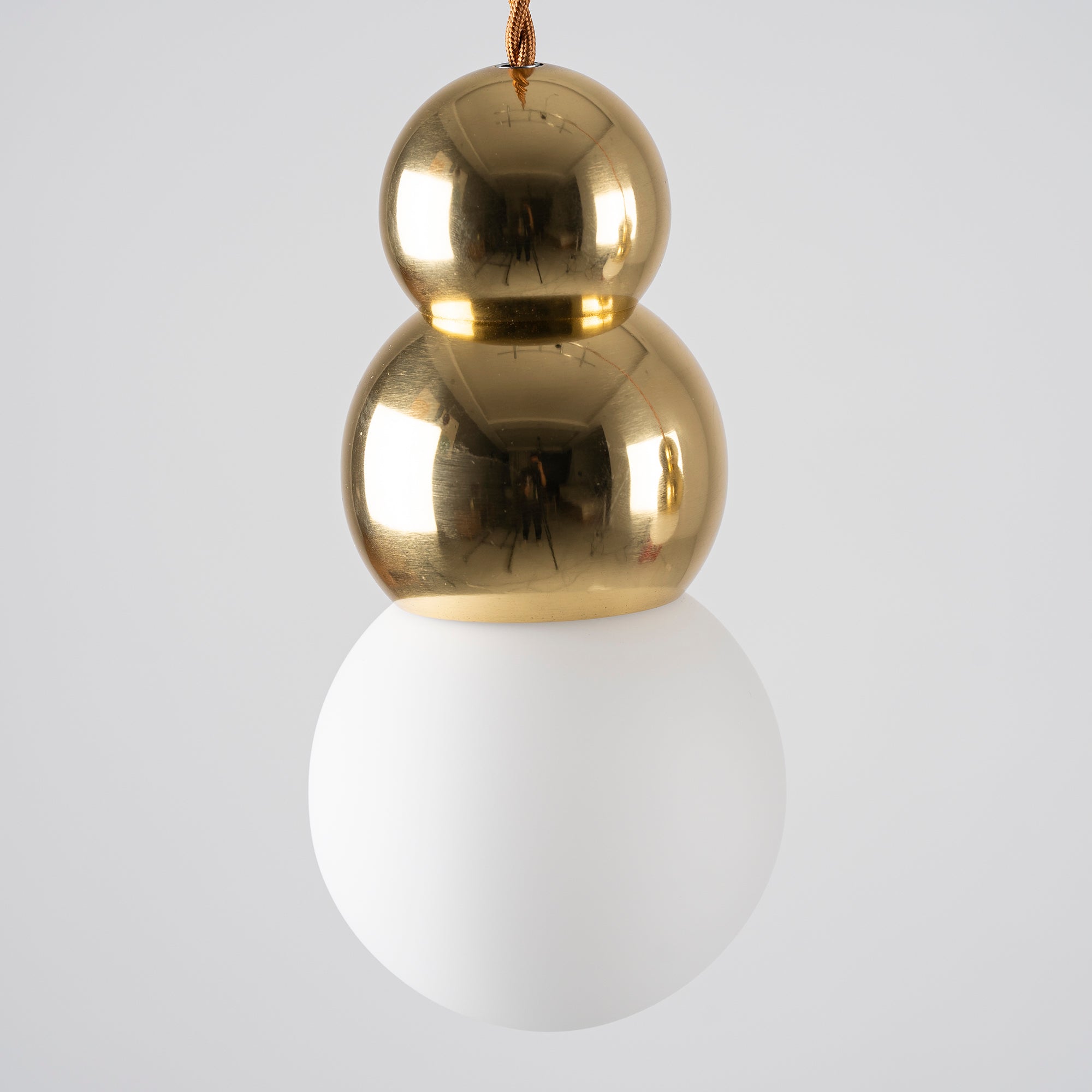 Modern LED Ball Light Pendant Lamp - Dimmable Hanging Light Fixture for Kitchen Island, Dining Room & Bedroom Decor