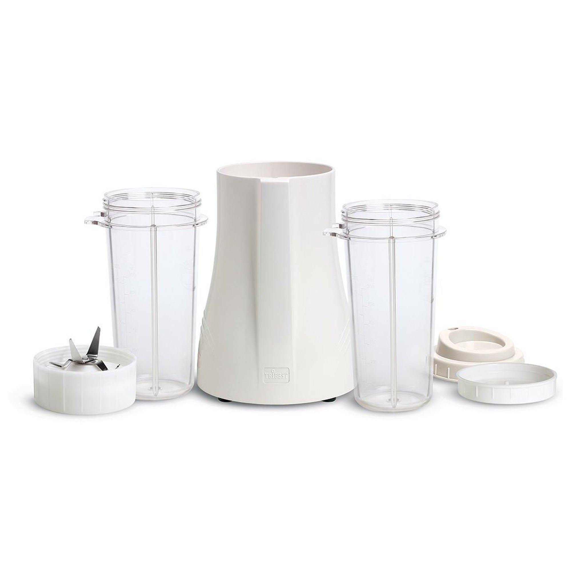 Refurbished Personal Blender - Original Single Serve Blender with 6-Piece Compact Blend Set | Perfect for Smoothies, Protein Shakes & Meal Prep at Home, Office or Gym