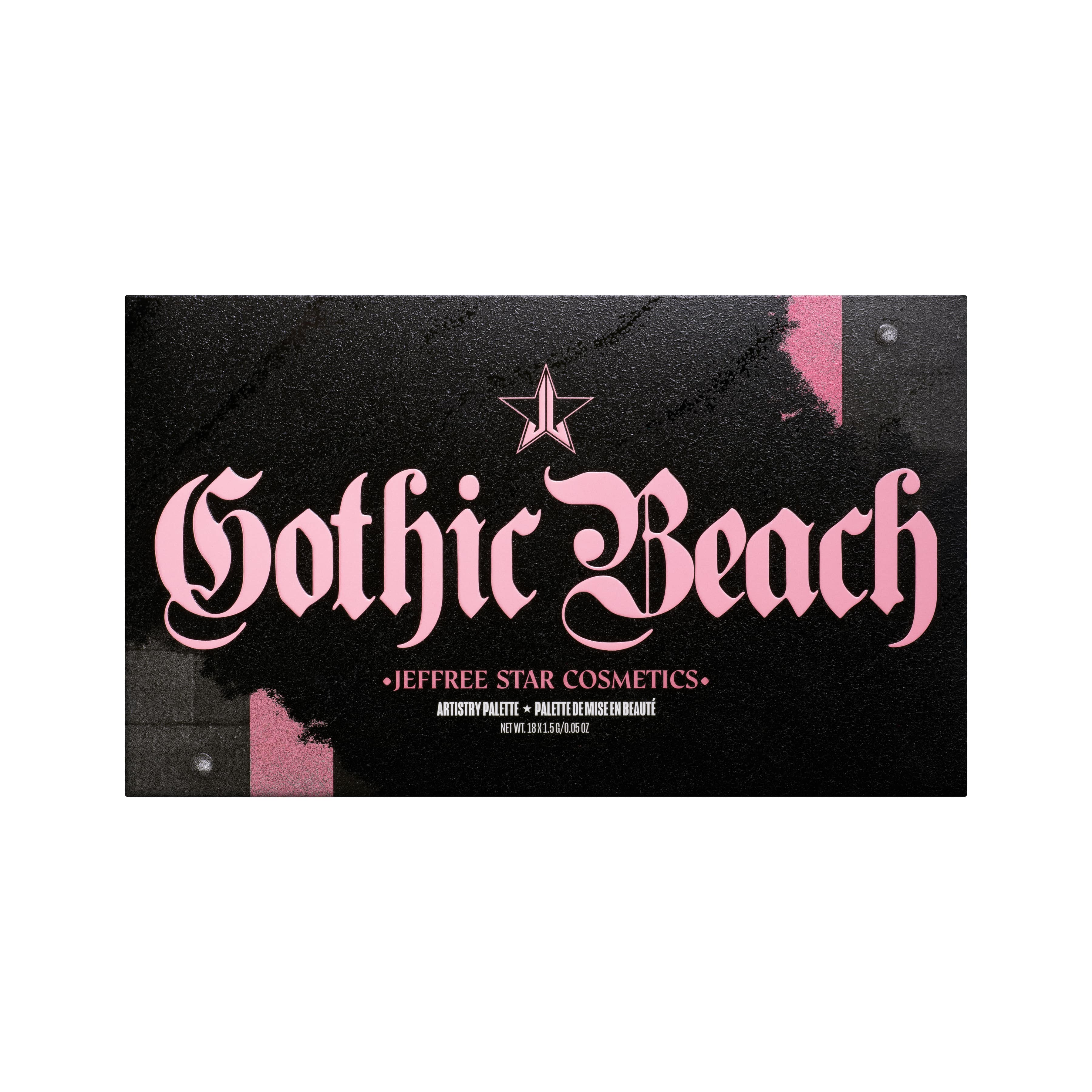 Gothic Beach Palette - Dark & Moody Eyeshadow Set for Smokey Eyes & Vampy Makeup Looks | Perfect for Halloween, Cosplay & Alternative Fashion
