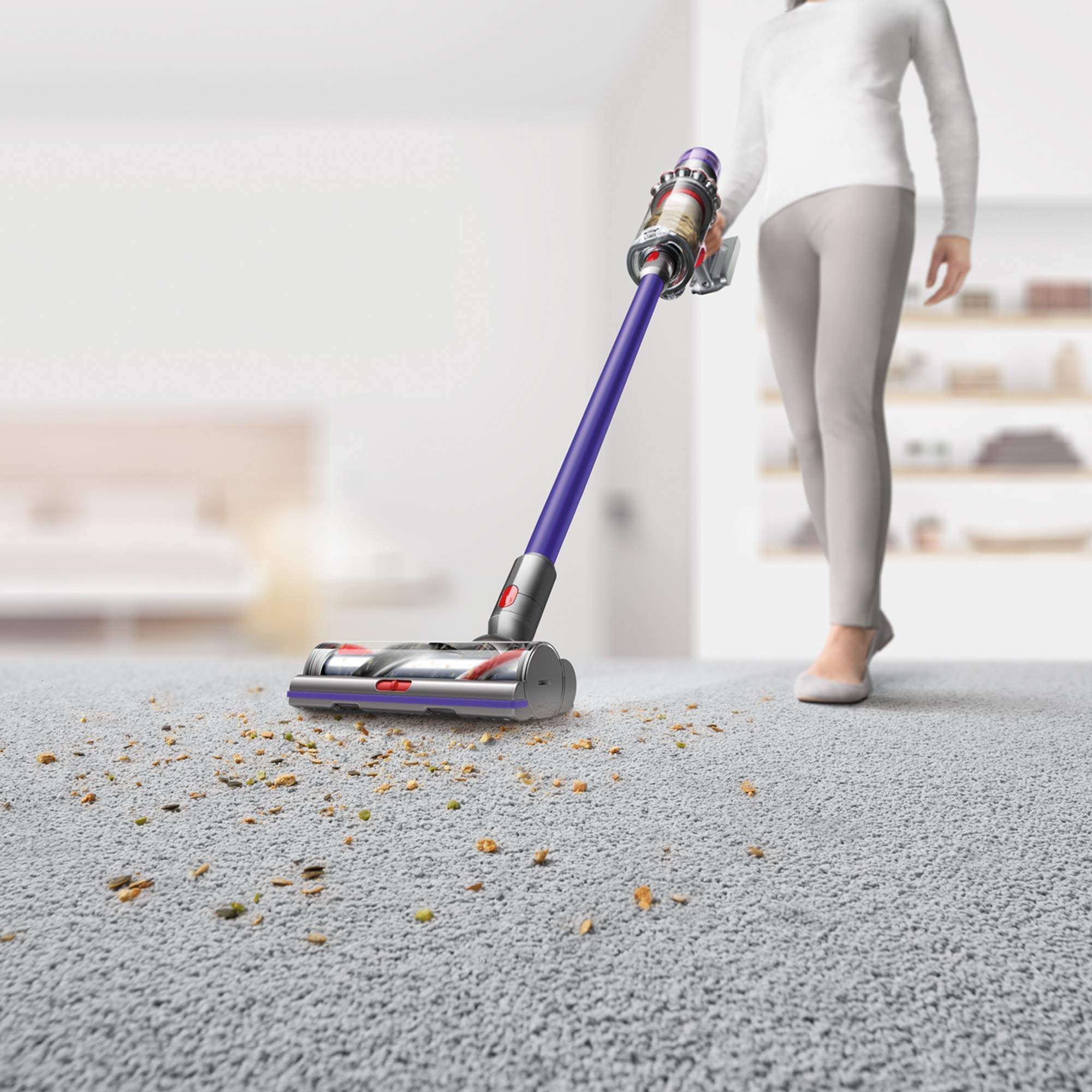Dyson V11 Animal Cordless Vacuum Cleaner (Renewed) - Powerful Suction for Pet Hair, Carpet & Hard Floors - Perfect for Home Cleaning with Pets