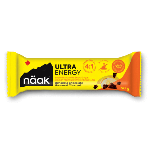 NAAK Bar - Organic Vegan Energy Bar with Plant-Based Protein - Perfect for Hiking, Running & Post-Workout Recovery