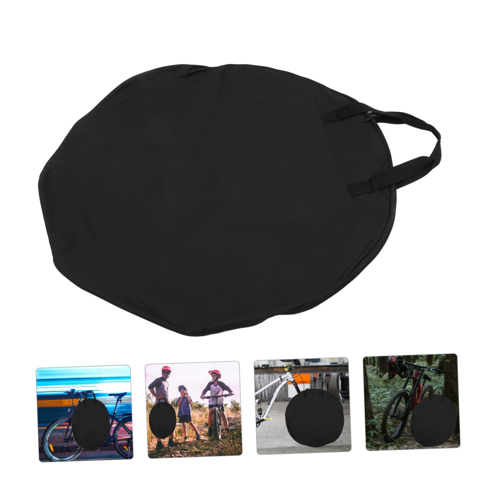 BESPORTBLE Reusable Bike Wheel Storage Bag with Handle - Durable Bike Wheel Holder for Easy Transport & Storage | Perfect for Cycling Enthusiasts, Bike Shops & Travel