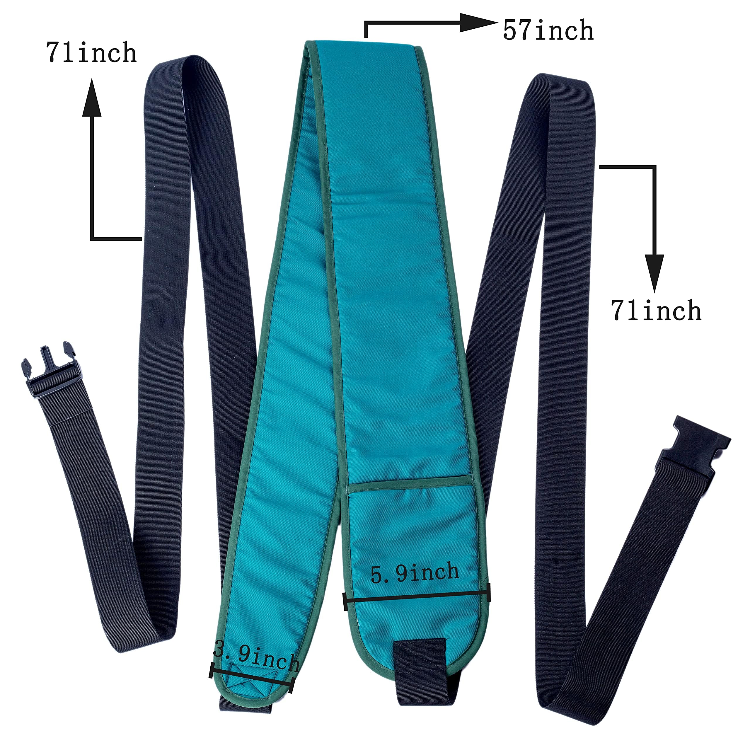 Medical Bed Restraint Straps - Adjustable Chest & Limb Safety Harness for Elderly Care, Anti-Fall Protection System | Ideal for Home Nursing, Hospital Use & Patient Mobility Control