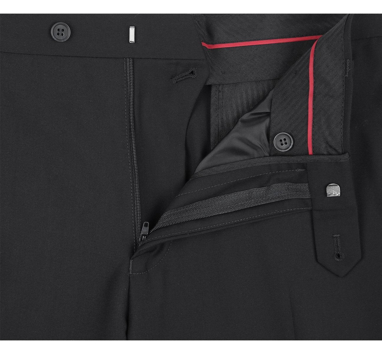 Alessandro Vitello by Renoir Slim Fit Solid Notch Lapel 2 Piece Suit for Men - Classic Business Formal Attire for Weddings, Office & Special Occasions