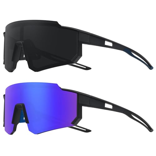2pack Matte Black/Gray+matte Black/Dark Blue