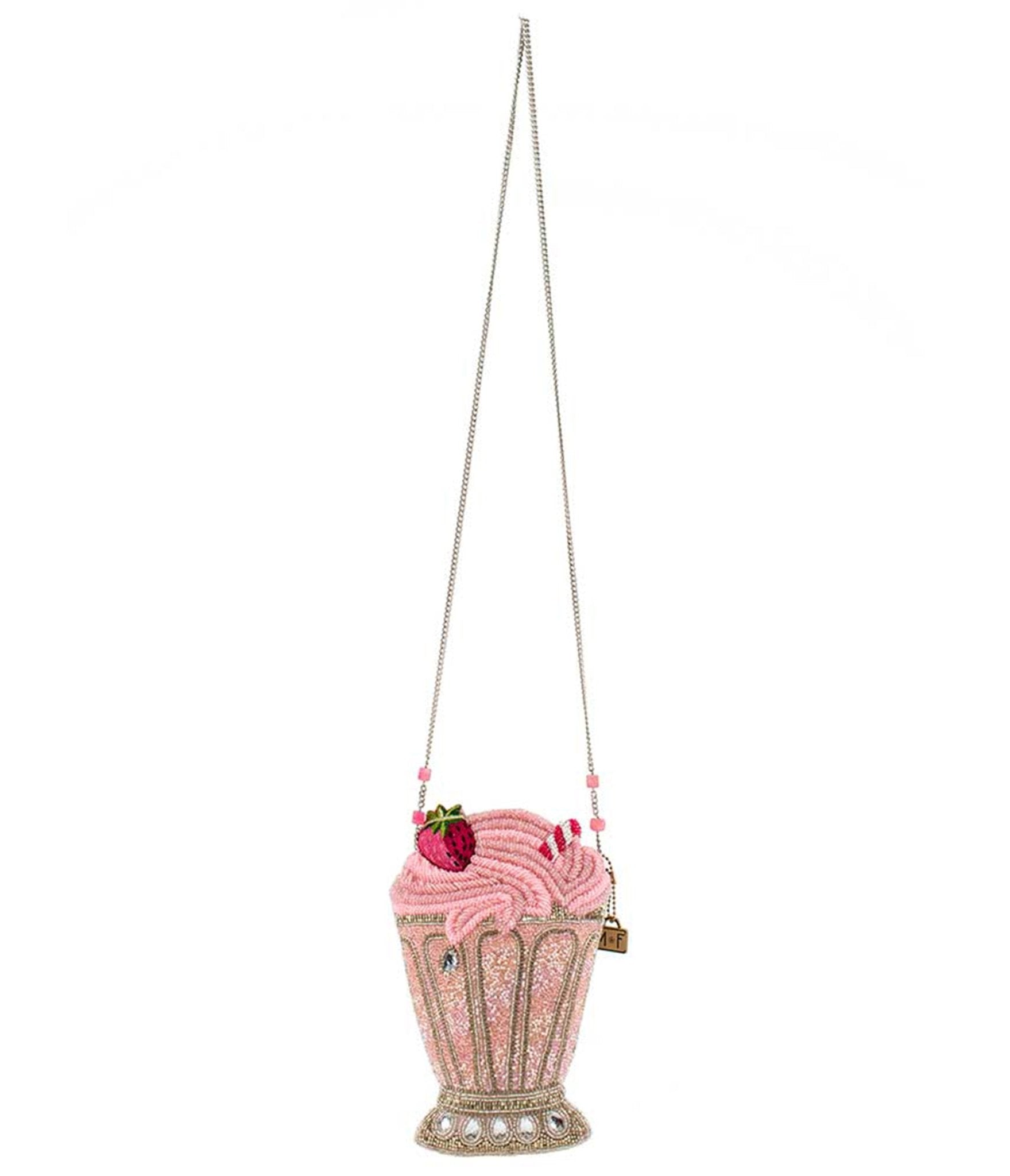 Mary Frances Shake It Up Milkshake Crossbody Bag - Stylish & Fun Purse for Women, Girls | Perfect for Parties, Shopping & Everyday Use