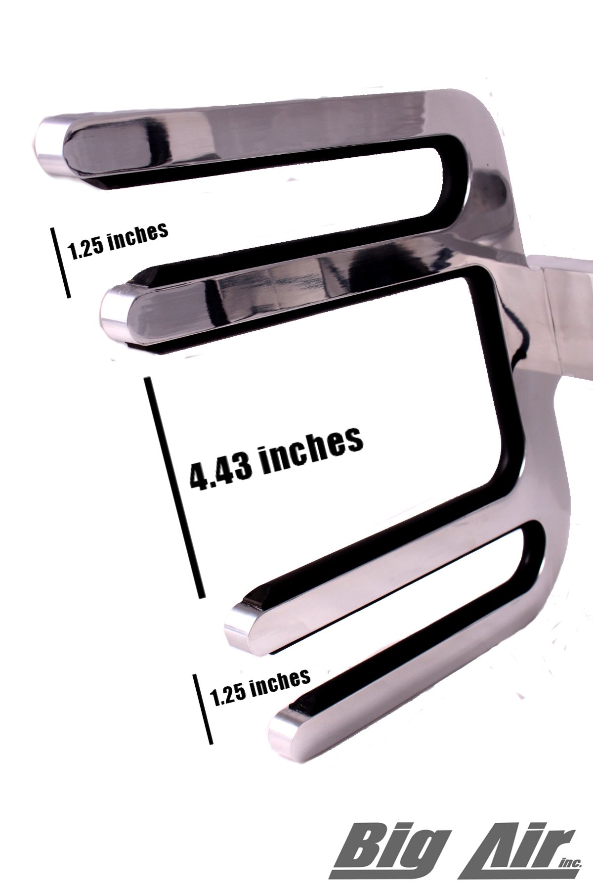 Big Air Razor Universal Triple Knee Rack for Wakeboards & Kneeboard - Adjustable 2.5