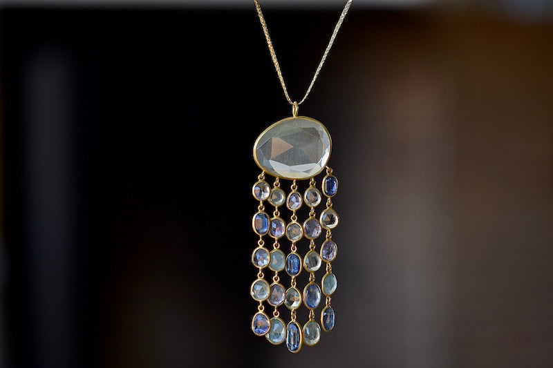 Raincloud Pendant Necklace - Unique Cloud-Shaped Silver Jewelry for Women - Perfect Gift for Birthday, Anniversary & Everyday Wear