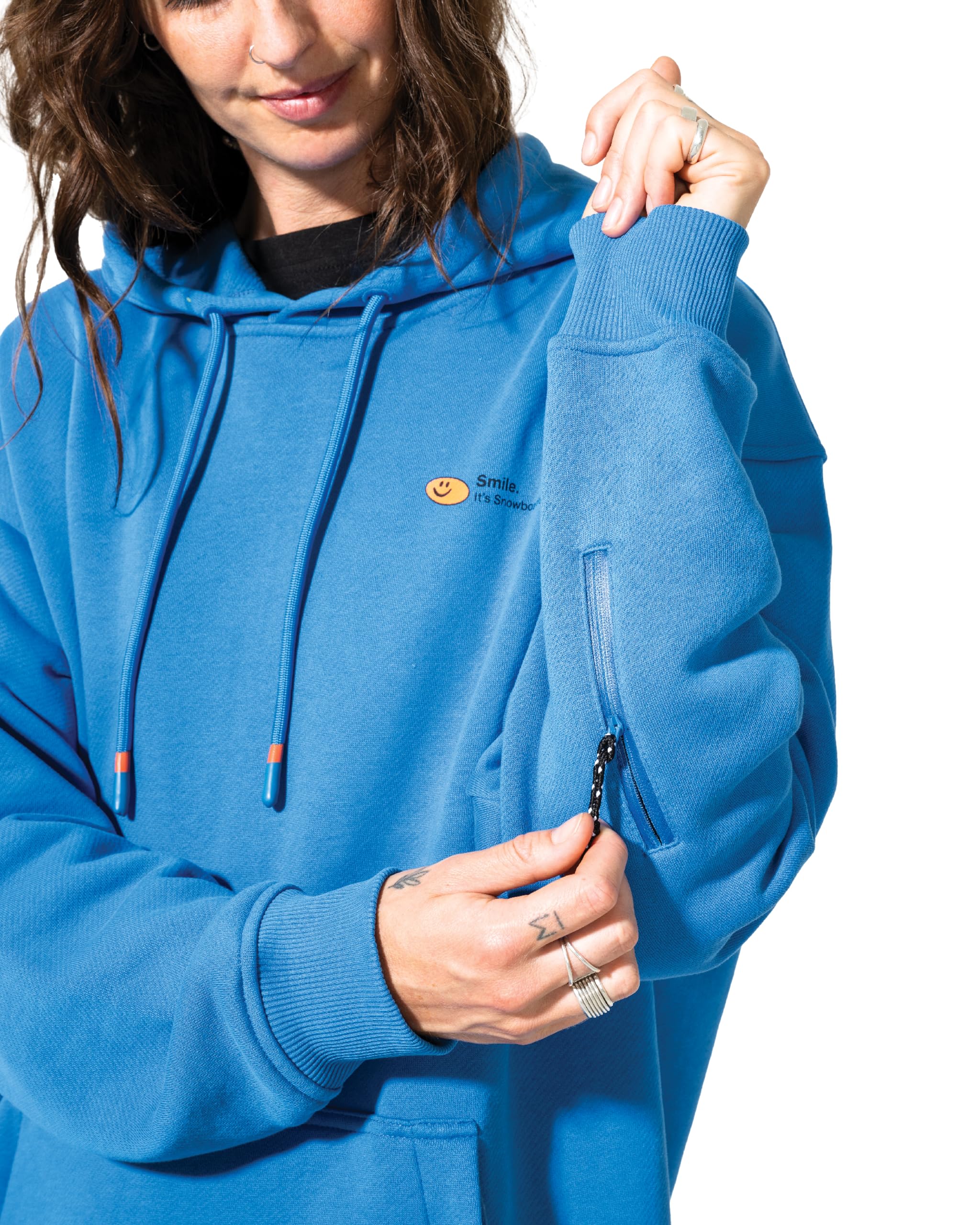 Bataleon Men's Waterproof Snowboarding Hoodie - Windproof & Insulated Winter Jacket for Skiing, Snowboarding & Outdoor Activities