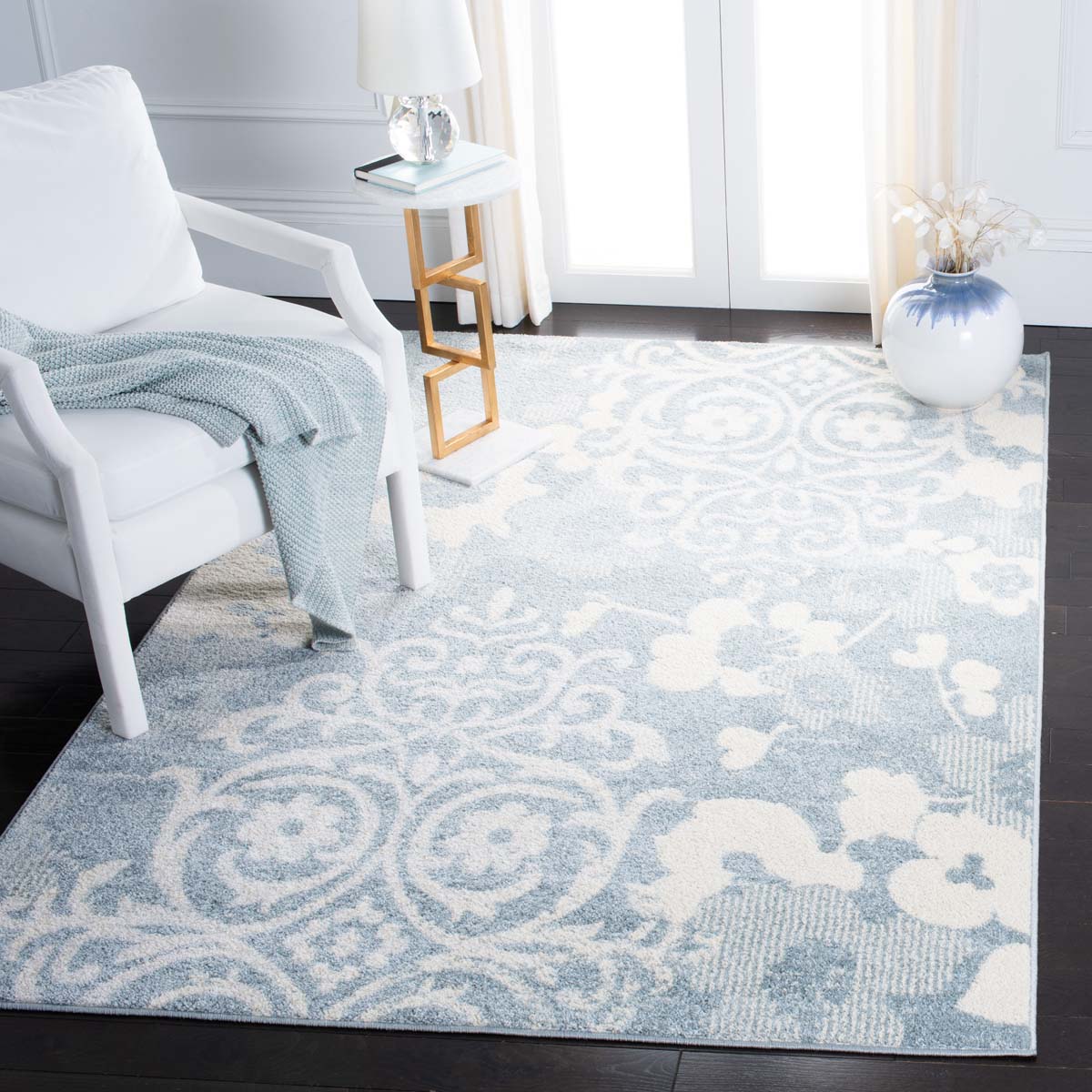 Safavieh ADR114 Adirondack Ivory Area Rug - Soft & Durable Handmade Wool Rug for Living Room, Bedroom, Dining Room - Perfect for Home Decor & Cozy Spaces