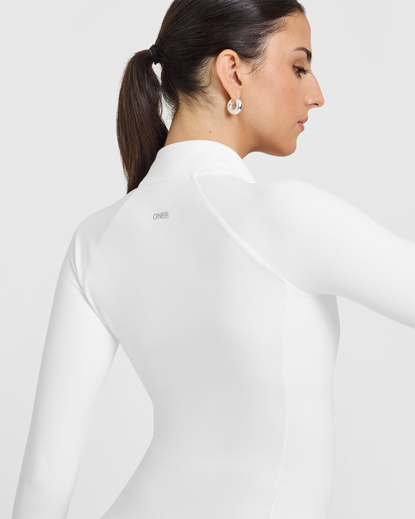 SoftMotion™ Lightweight Jacket for Women - Breathable & Comfortable White Outerwear | Perfect for Outdoor Activities, Travel & Casual Wear
