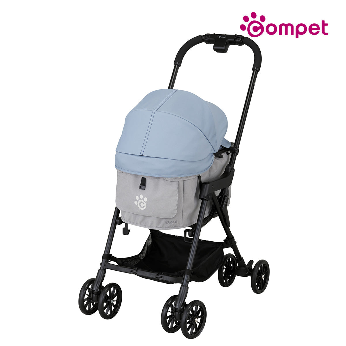 Premium Japanese Pet Stroller for Small Dogs & Cats - Lightweight, Foldable, Comfortable Ride for Outdoor Walks & Travel