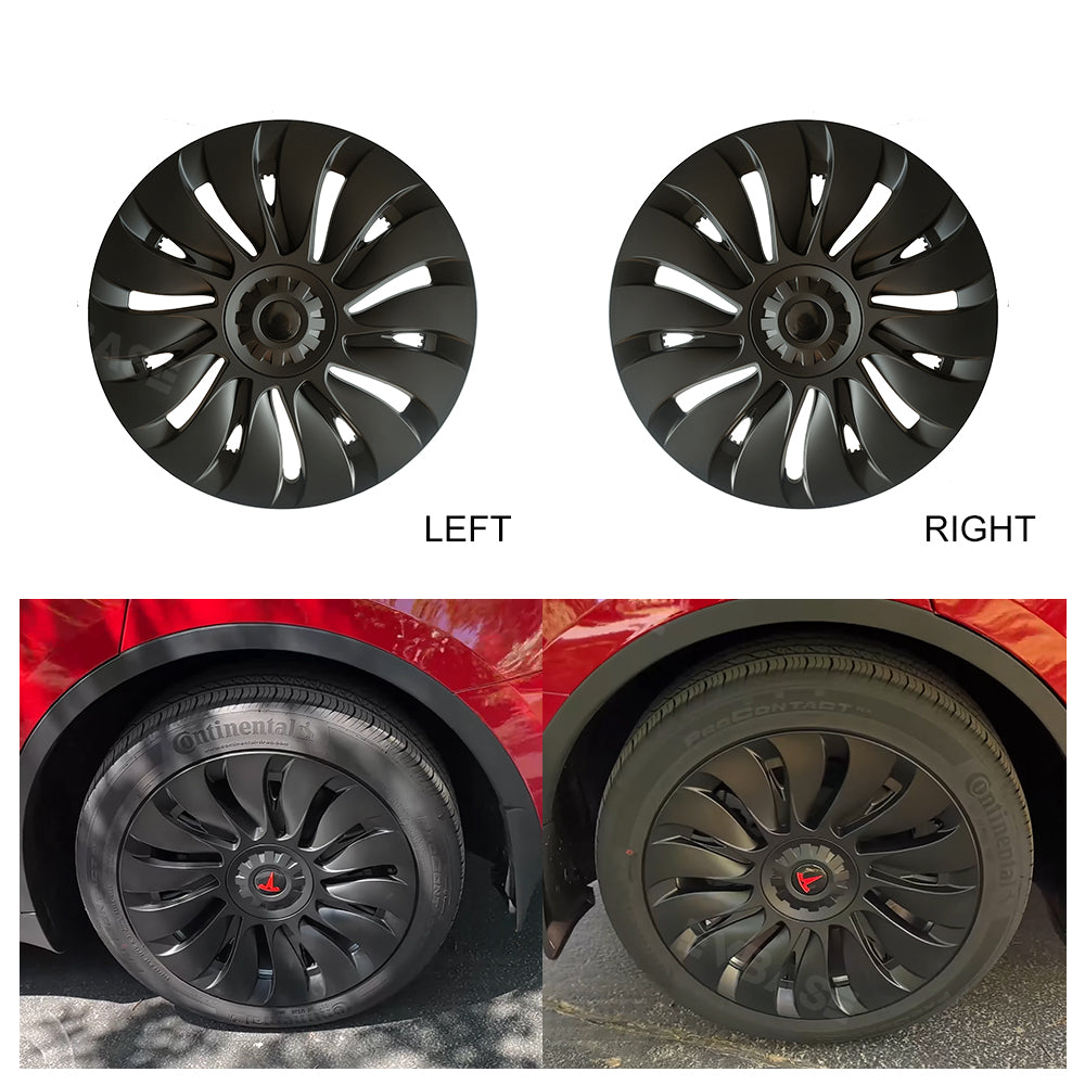 Tesla Model Y Überturbine Wheel Covers - Matte Black 19