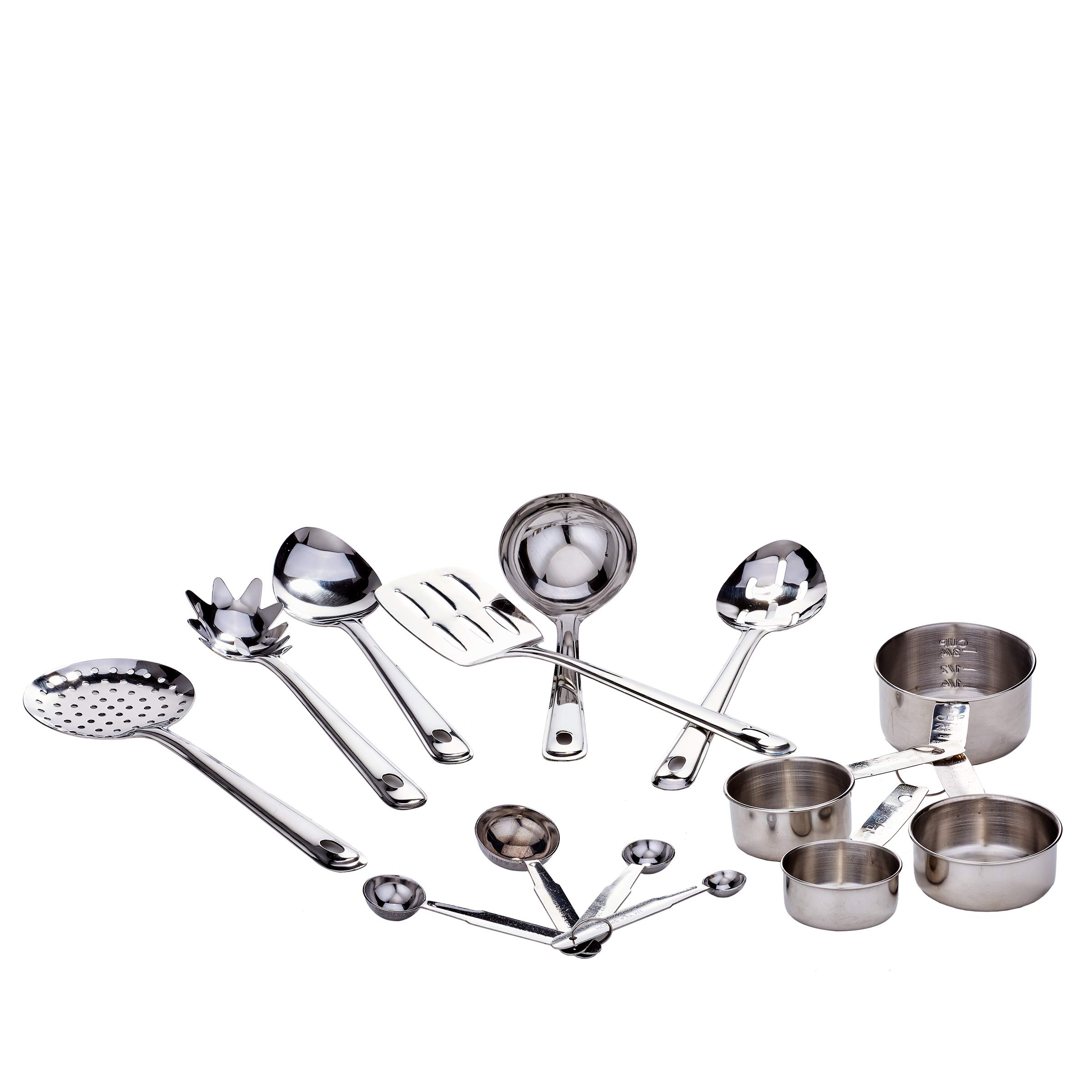 Old Dutch 36-Piece Stainless Steel Cookware Set - Complete Kitchen Essentials for Cooking, Baking & Serving | Perfect for Home Chefs & Family Meals