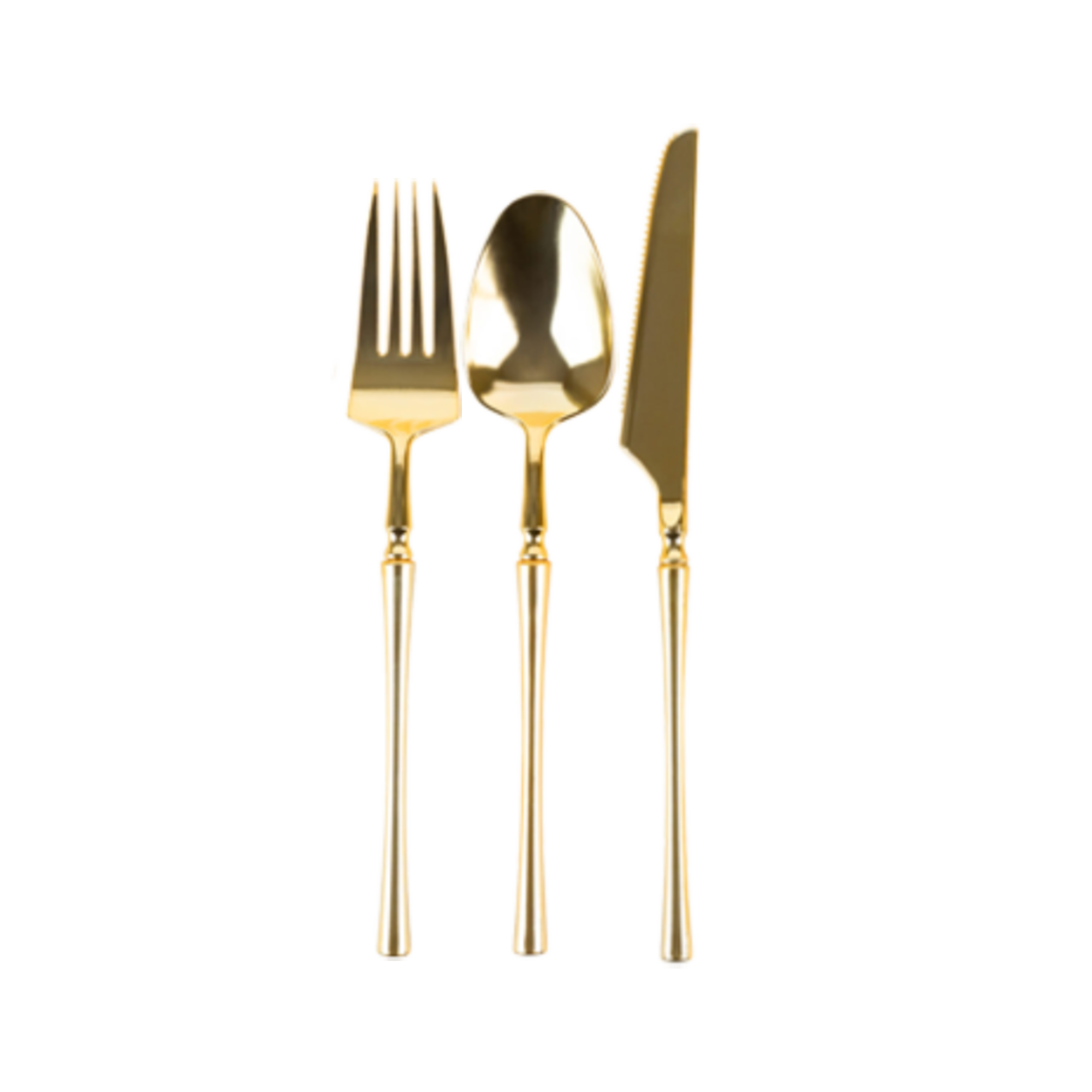 Black and Gold Plastic Party Bundle - Elegant Orchid Decor for Weddings, Birthdays & Special Events | Premium Party Supplies