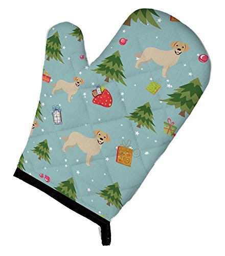 Christmas Golden Retriever Oven Mitt - Heat Resistant Kitchen Glove for Baking, Cooking & Holiday Decor - Perfect Gift for Dog Lovers & Home Chefs