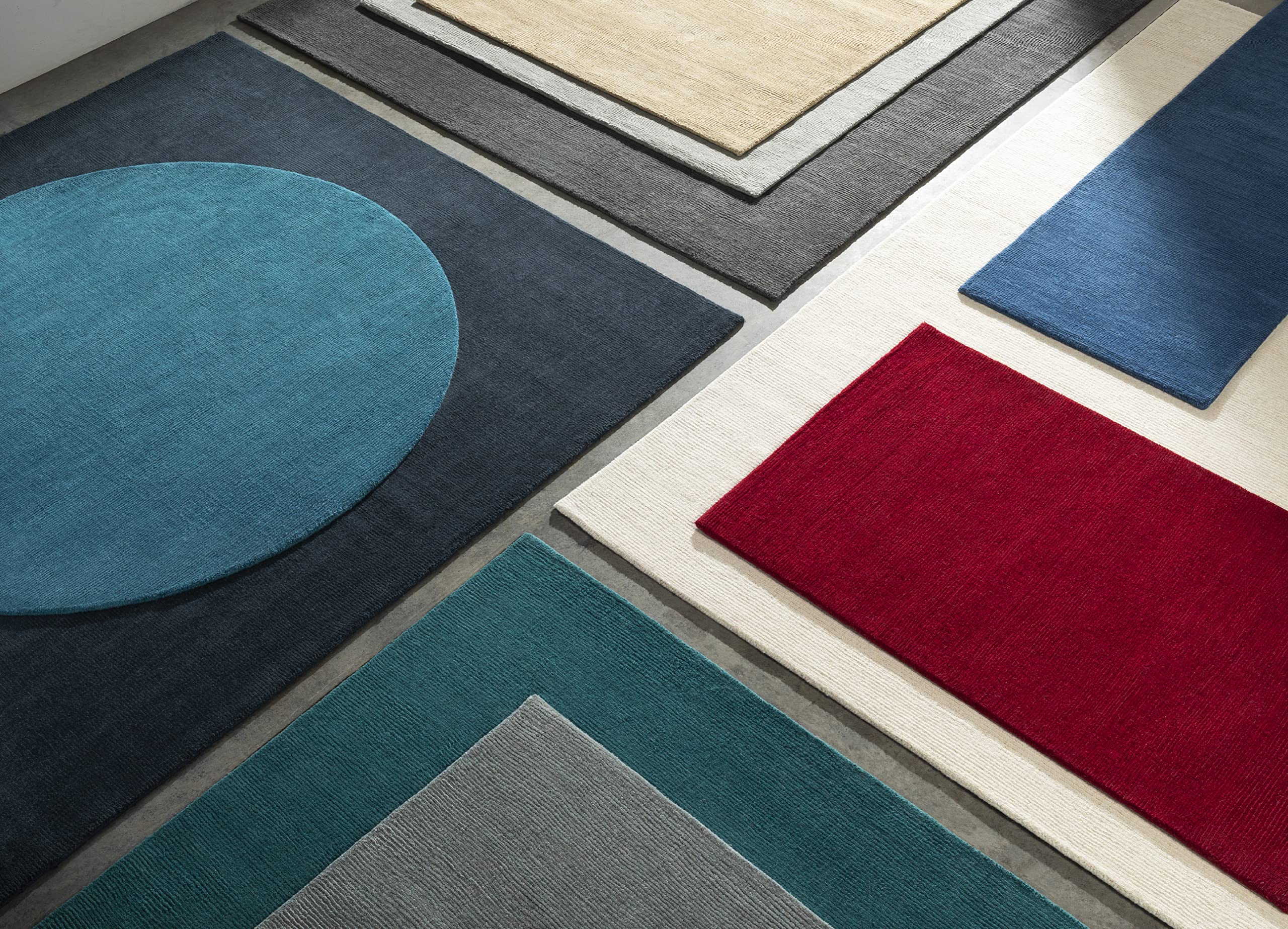 Mark&Day Modern Sage Wool Runner Rug 2'6