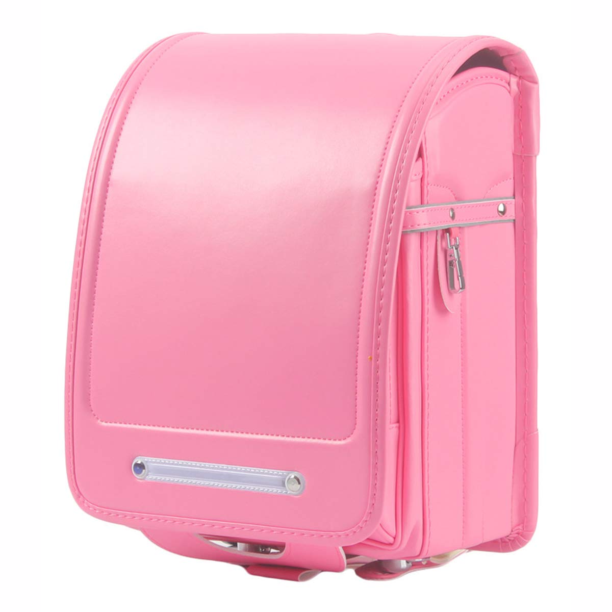 Japanese Semi-Automatic Randoseru School Bag - Waterproof PU Leather Backpack for Kids & Teens - Perfect for School, Travel, and Daily Use