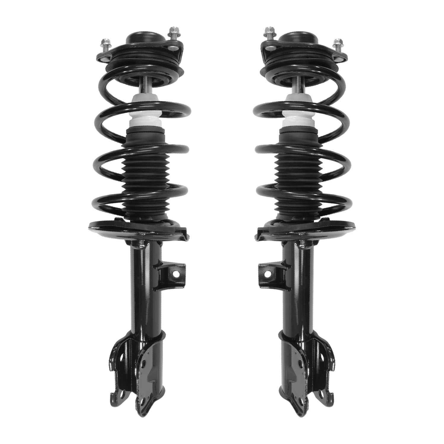 Complete Struts - Front Quick Complete Strut Assemblies with Coil Springs Replacement for 2014-2015 Kia Sorento 4 Cylinder - Set of 2 - Smooth Ride & Enhanced Suspension for City Driving & Highway Commutes