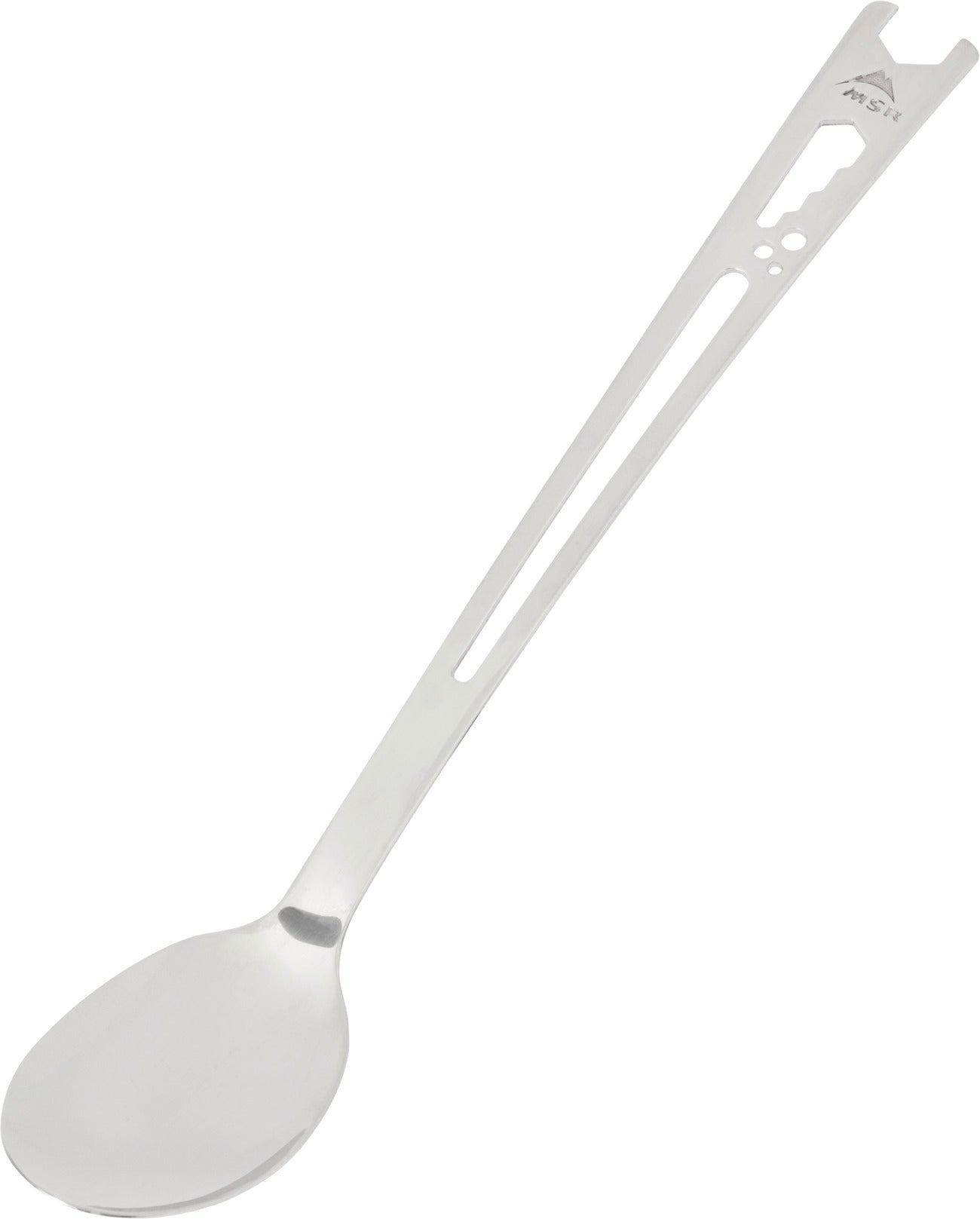 Alpine™ Long Handle Stainless Steel Spoon - Durable Camping, Hiking & Outdoor Cooking Tool for Backpacking, Picnics & Survival Kits