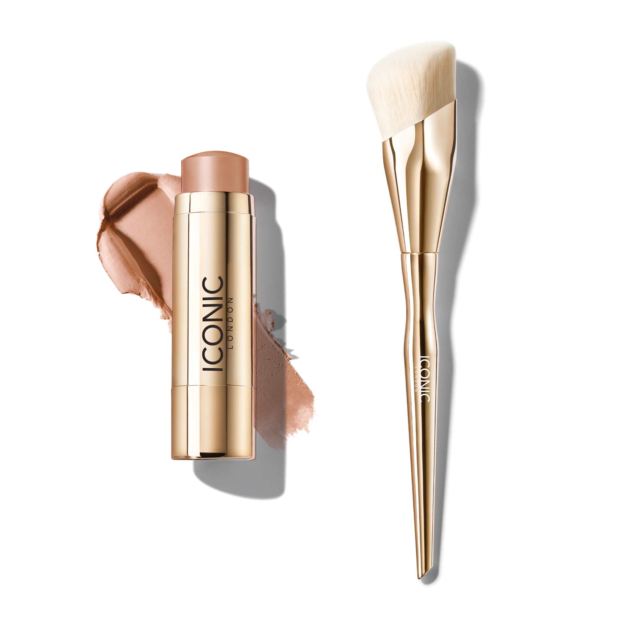 Creamy Contour Duo - Professional Contouring & Highlighting Makeup Kit for Cheeks, Nose & Jawline - Perfect for Everyday Glam & Photo Shoots