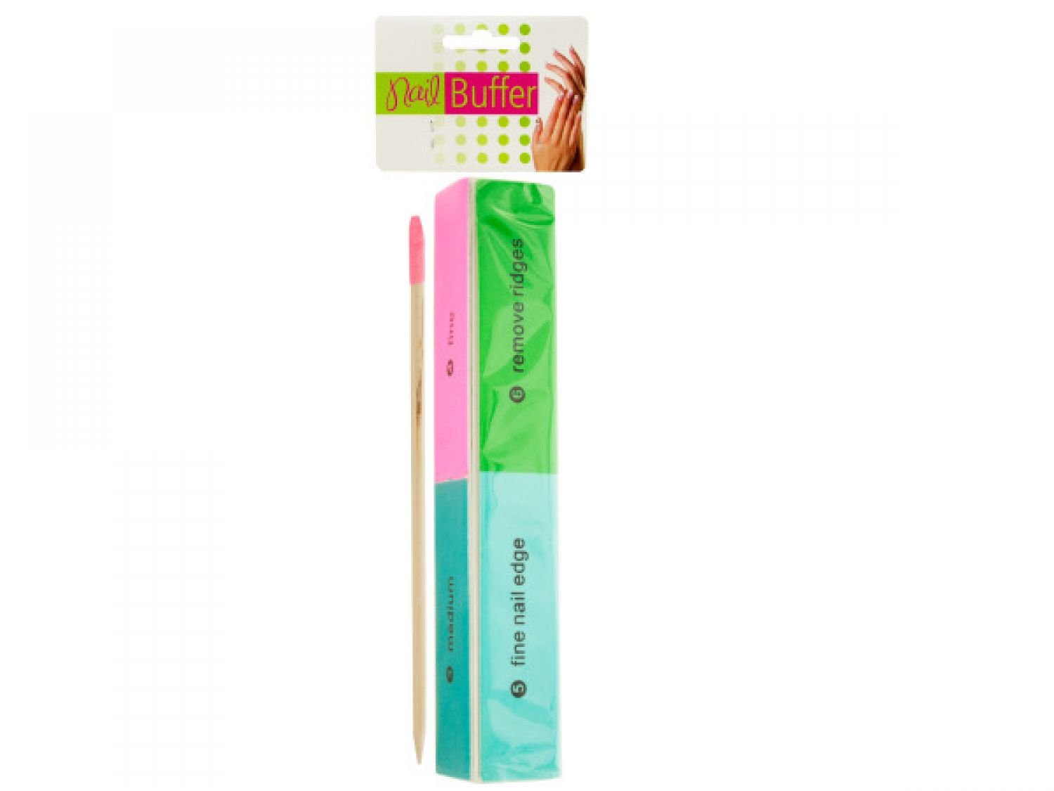 Professional Salon Nail Buffer & Cuticle Stick Set - 96 Pieces for Manicure & Pedicure | Nail Care Tools for Salons & Home Use | Perfect for DIY Nail Art & Spa Treatments