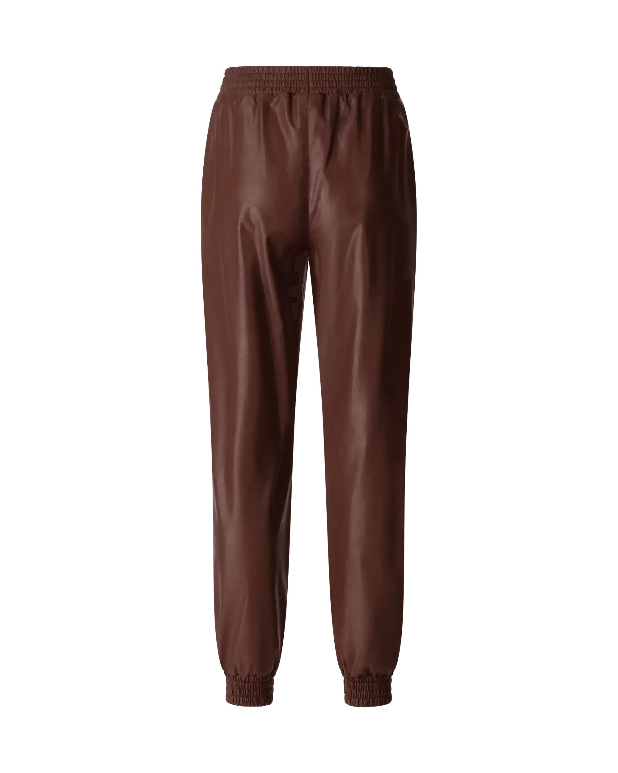 Stylish Faux Leather Jogger Pants for Women - Comfortable & Trendy High Waisted Sweatpants for Casual Wear, Running Errands & Lounge