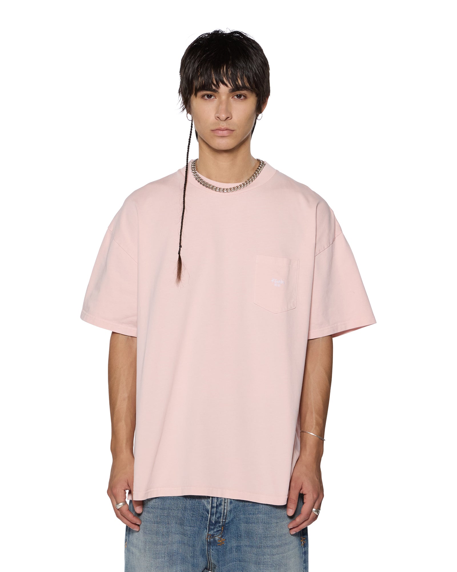 STAMP EKCESS Pocket Short Sleeve T-Shirt - Soft Cotton Casual Tee for Men & Women | Perfect for Everyday Wear, Gym, and Outdoor Activities