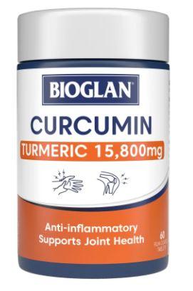 Bioglan Clinical Curcumin 2000mg - Premium Turmeric Extract with 95% Curcuminoids for Joint & Inflammation Support - Natural Anti-Inflammatory Supplement for Pain Relief & Immune Health (60 Capsules) - Ideal for Post-Workout Recovery & Daily Wellness Routine