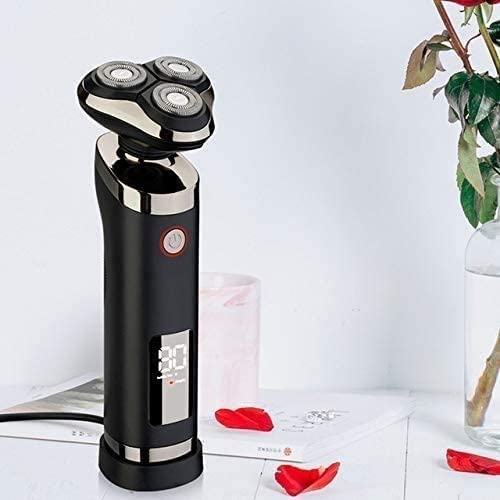 Best Rechargeable 3D Electric Shaver for Men - Wet/Dry Shaving with Nose Hair Trimmer | Fast Charging & Travel-Friendly | Perfect for Home, Office & Travel Grooming