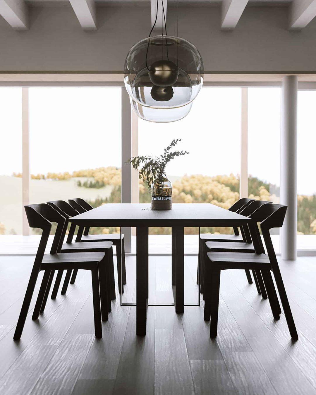Levita Orb Pendant Light - Modern Glass Hanging Chandelier for Dining Room, Kitchen Island & Bedroom Lighting - Dimmable LED Ceiling Fixture with Adjustable Height