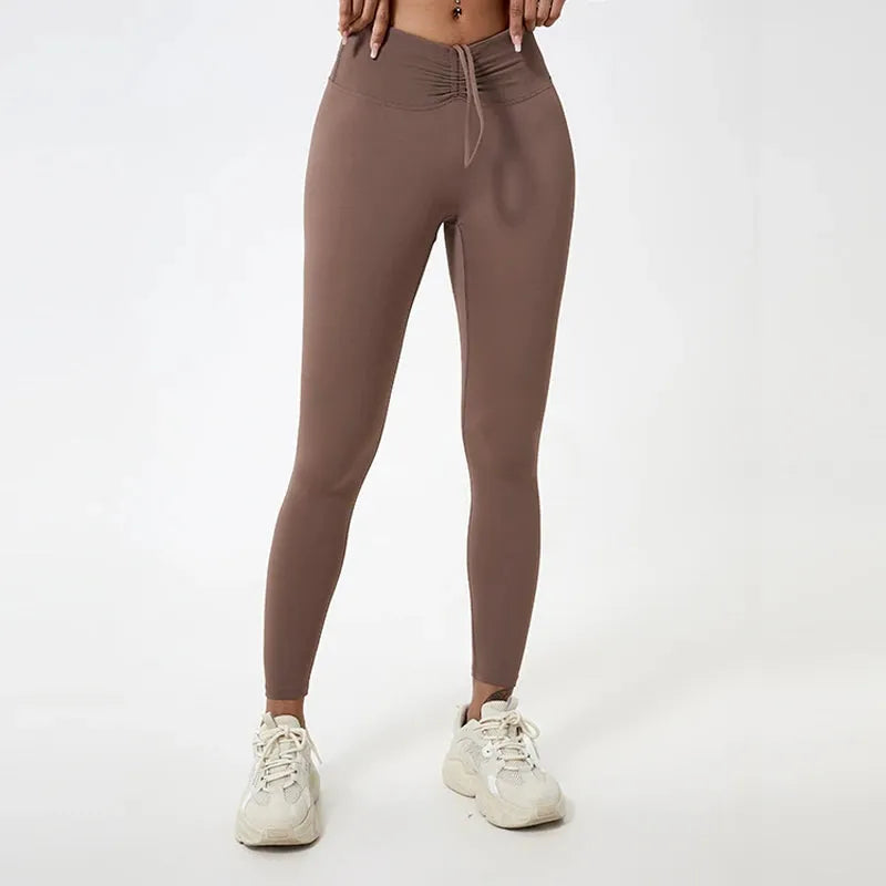 High Waist Push Up Booty Yoga Pants for Women - Tummy Control Workout Leggings for Running, Gym & Fitness - Comfortable Yoga Tights for Active Lifestyle