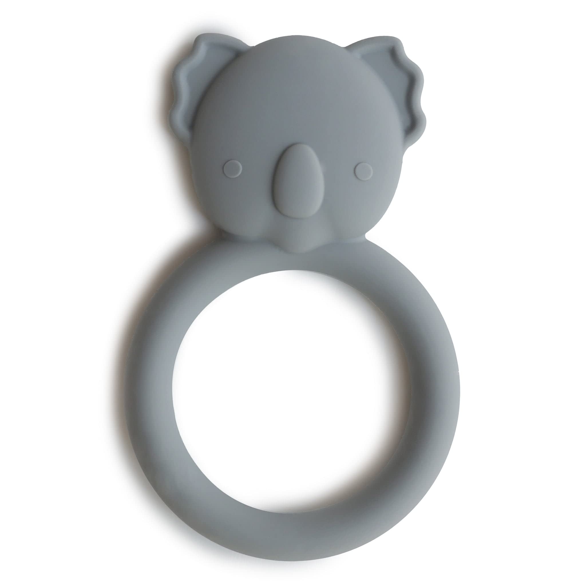 Mushie Silicone Baby Teether Toy - Koala Design | Safe & BPA-Free Teething Relief for Infants & Toddlers | Perfect for Soothing Sore Gums at Home or On-The-Go