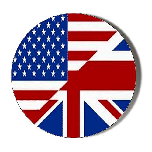 Harry and Meghan Wedding Flag Compact Mirror - 58mm Handbag & Pocket Makeup Mirror - Perfect for Royal Wedding Fans, Cosmetics Touch-Ups, and Collectible Souvenirs