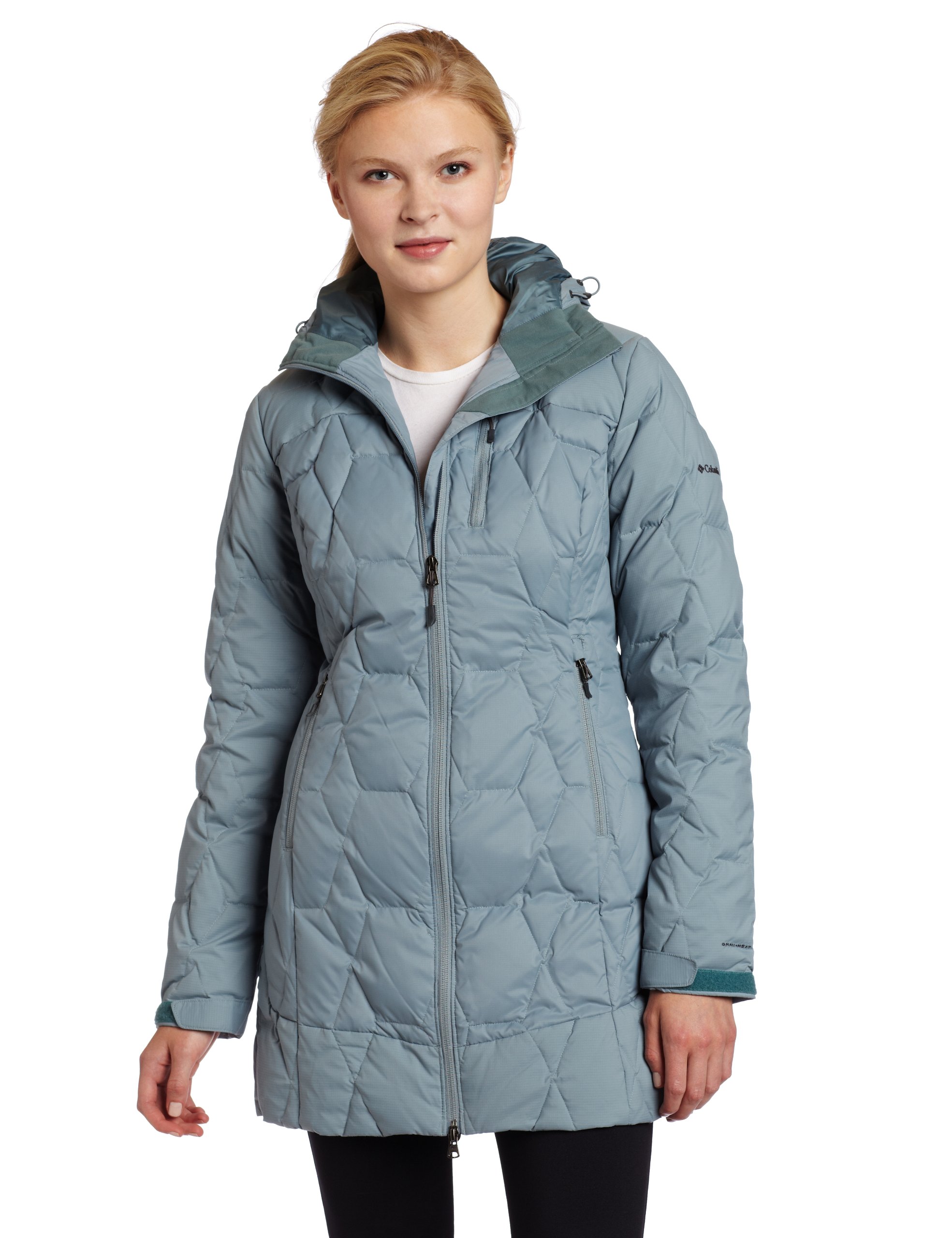 Columbia Women's Hexbreaker Long Down Jacket - Waterproof Winter Coat with Omni-Heat, Perfect for Skiing, Hiking & Cold Weather Outdoor Activities