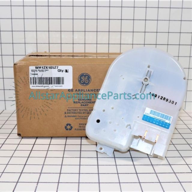 WH12X10527 Washing Machine Timer Replacement Part - Compatible with Maytag, Whirlpool, Kenmore - Perfect for DIY Appliance Repair & Laundry Room Maintenance
