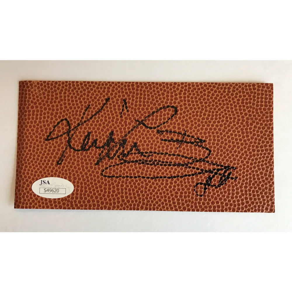 Kevin Love & Brook Lopez Dual Signed 3x6 Autograph JSA COA - Lakers, Cavaliers, Nets Memorabilia - Perfect for NBA Fans, Collectors, and Sports Memorabilia Displays