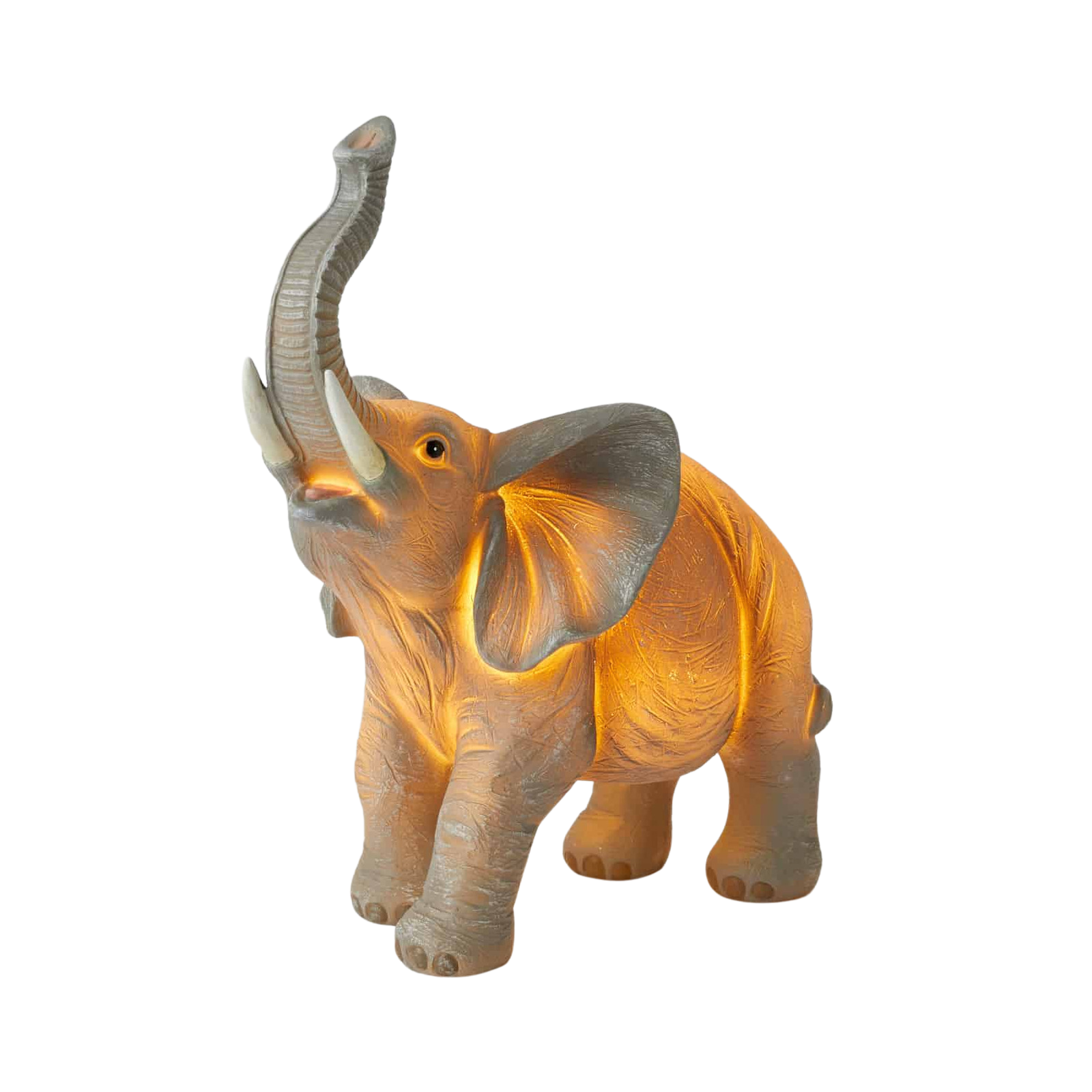 Elephant Night Light - Handcrafted Sculpture for Kids Room, Nursery, or Bedroom Decor - Perfect for Nighttime Comfort and Relaxation