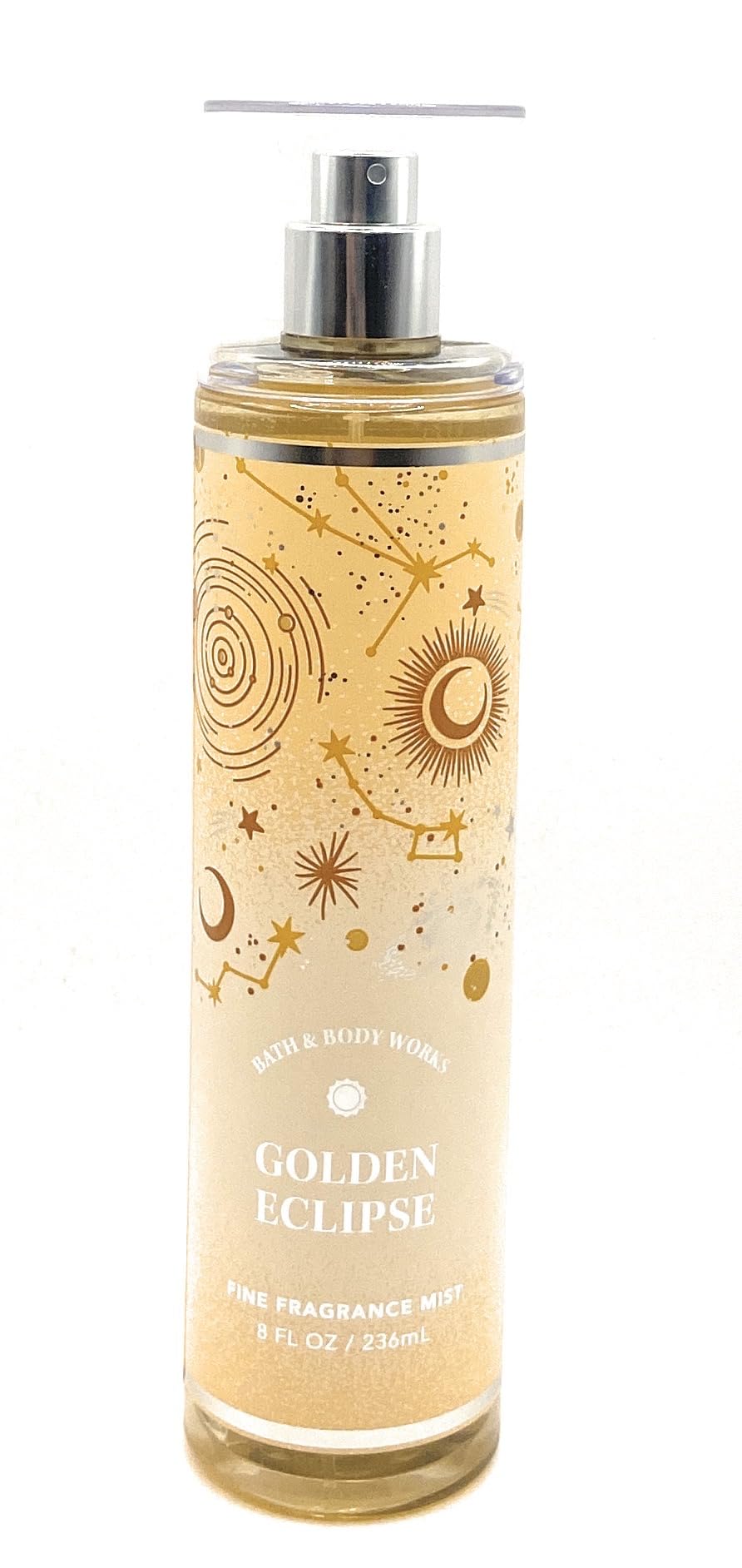 Bath & Body Works Golden Eclipse Fine Fragrance Mist - 8 oz Body Spray for Women | Long-Lasting Perfume Mist for Daily Wear, Date Nights & Special Occasions