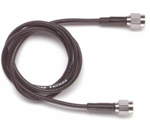 Fluke Pomona 4846 X SMA Male 50 Ohm Connector on RG142B/U Coaxial Cable - Compatible with Items 1914443, 1914496, 1914535, 1914564 - Ideal for RF Testing, Signal Transmission & Lab Equipment Connections