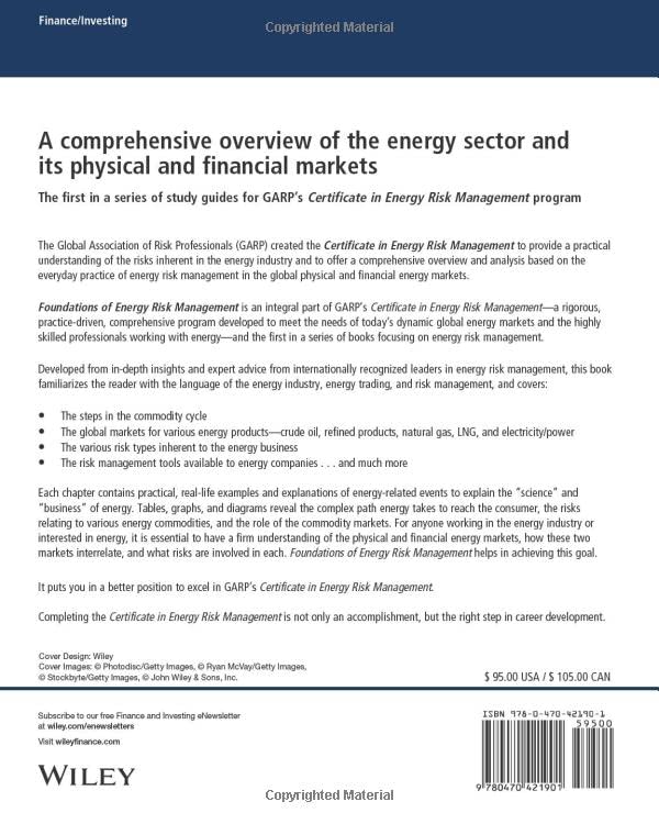 Energy Risk Management Guide: Overview of Energy Sector, Physical & Financial Markets | For Investors, Analysts & Energy Professionals