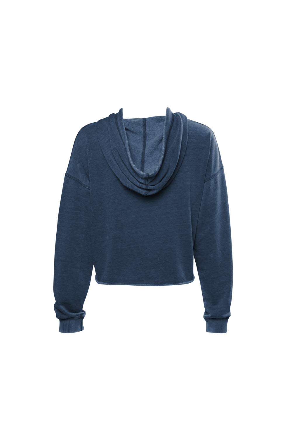 Chicka-D Women's Campus Cropped Hoodie Sweatshirt | Trendy Oversized Pullover for College Students | Perfect for Casual Wear, Gym, and Street Style Fashion