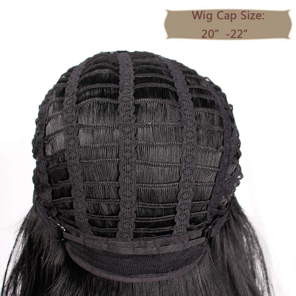 VIEWS Synthetic Hair Wigs for Women - Natural Looking Full Head Fashion Wig for Girls & Ladies, Heat Friendly Artificial Hair for Daily Use, Parties & Cancer Patients
