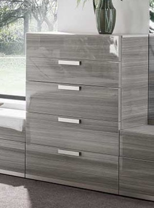 ALF IRIS BEDROOM COLLECTION - Modern Bedroom Furniture Set with Nightstand & Dresser - Perfect for Master Bedroom, Guest Room & Apartment Decor