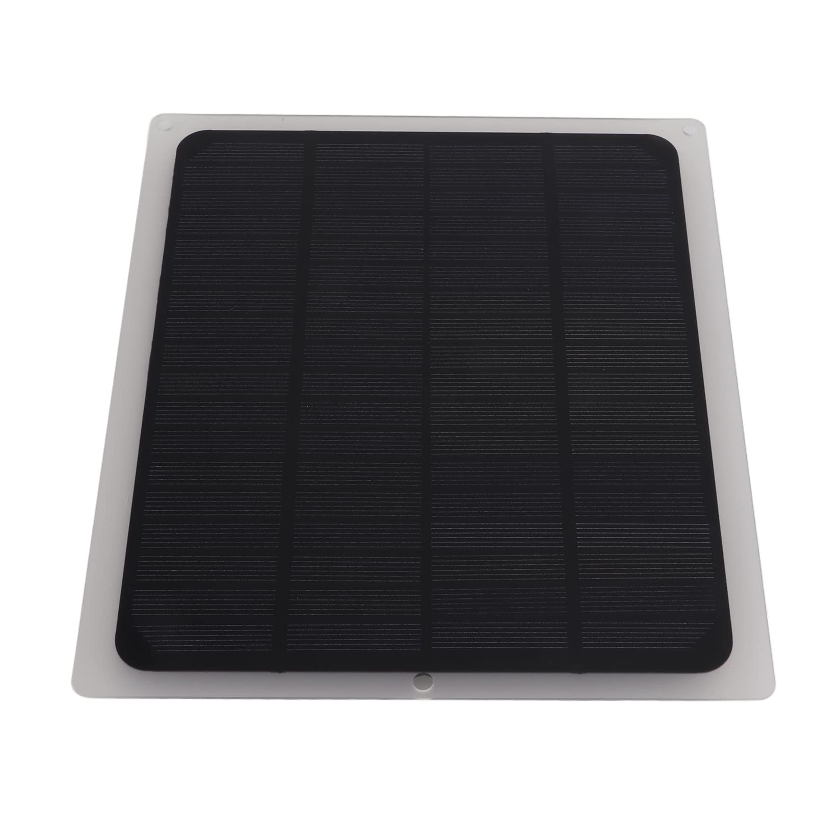 Xirfuni 10W Solar Panel Fan - Solar Powered Exhaust Fan with Long Lifespan for Emergency Lights, Vehicles, RV, Camping & Outdoor Use
