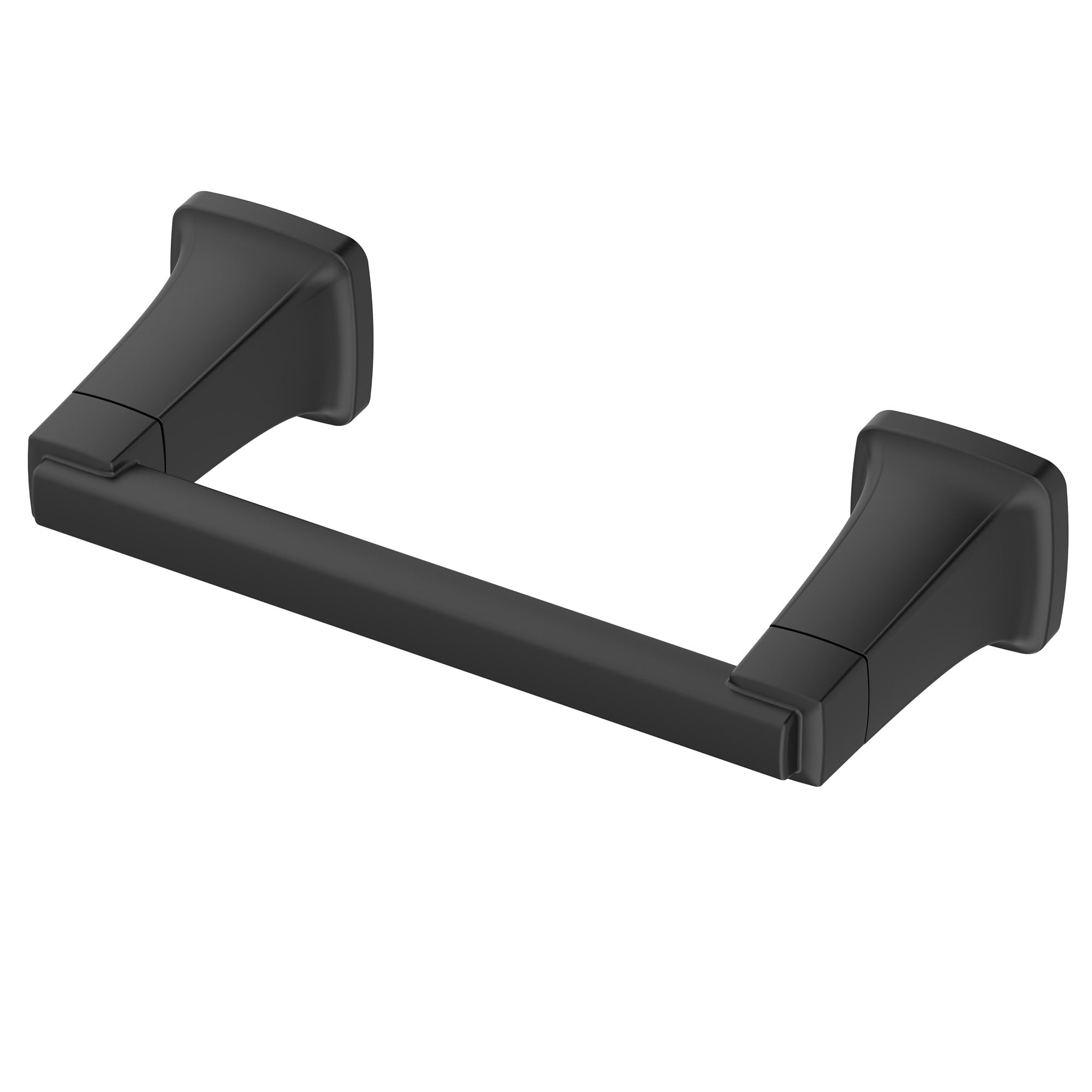American Standard 7353230.243 Townsend Toilet Paper Holder - Matte Black Bathroom Accessory for Modern Homes | Wall-Mounted TP Dispenser for Powder Rooms & Guest Baths