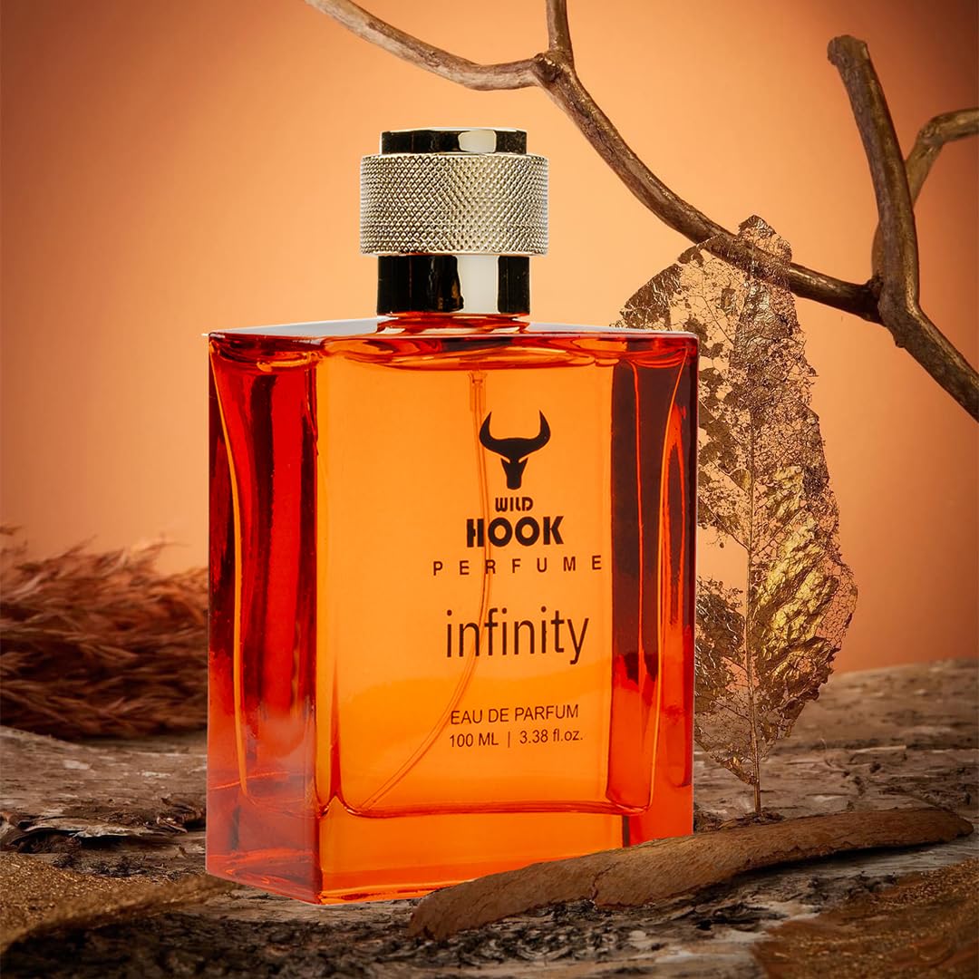 Premium Wild Hook Infinity Men's Eau De Parfum - 100ml Long-Lasting Fragrance for Day & Night Wear | Office, Date Night & Special Occasions