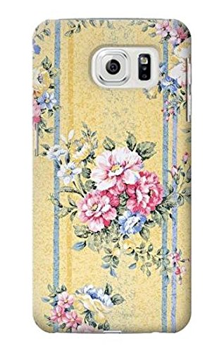 Vintage Floral Phone Case for Samsung Galaxy S7 Edge - Slim Protective Cover with Flower Design - Perfect for Women, Girls, and Gift Giving