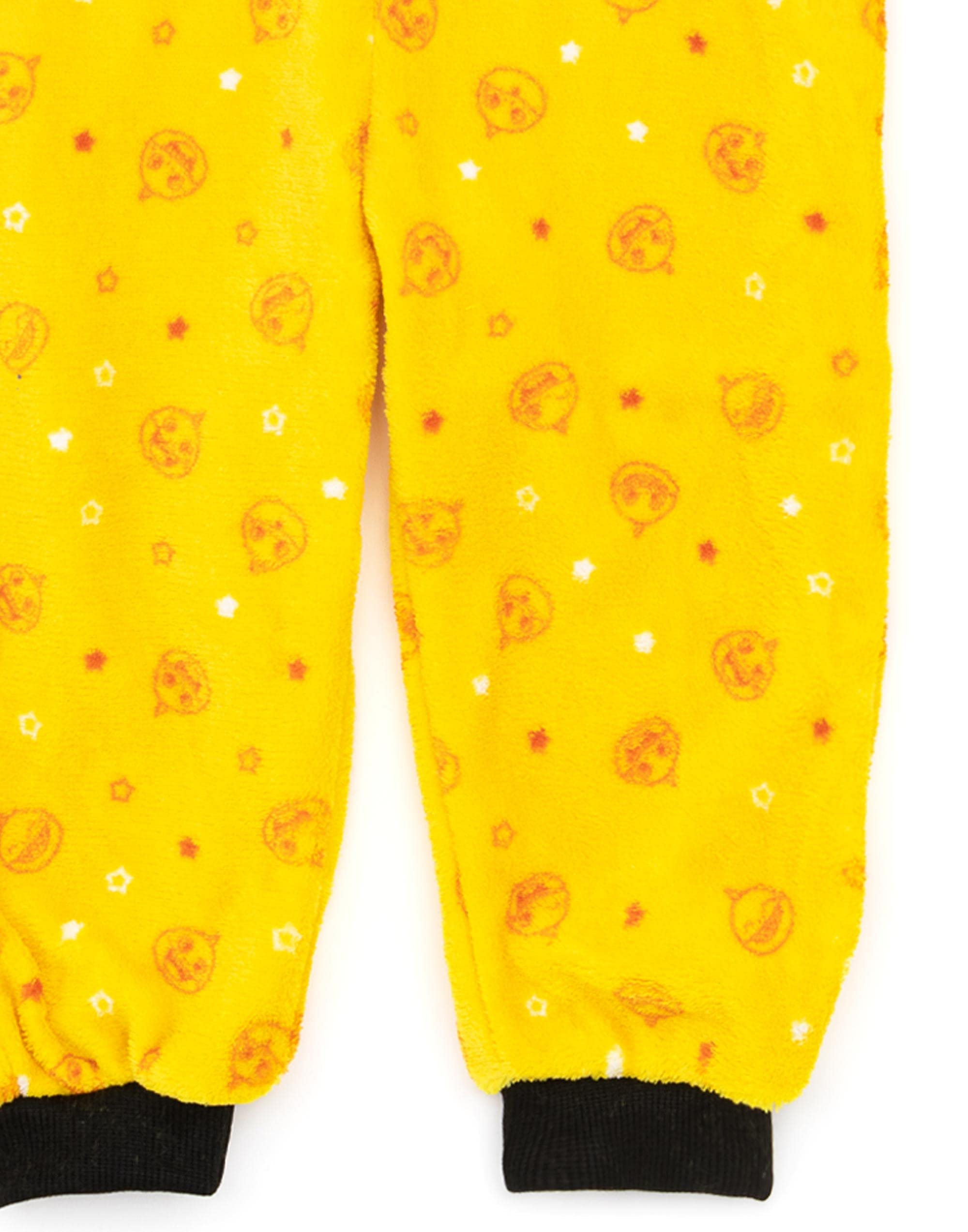 Baby Shark Onesie for Toddlers & Kids - Boys & Girls Yellow Shark PJs with 3D Teeth & Fin | Fleece Zip-Up Hooded Pajamas | Perfect for Shark-Themed Parties, Family Matching Outfits & Cozy Sleepwear
